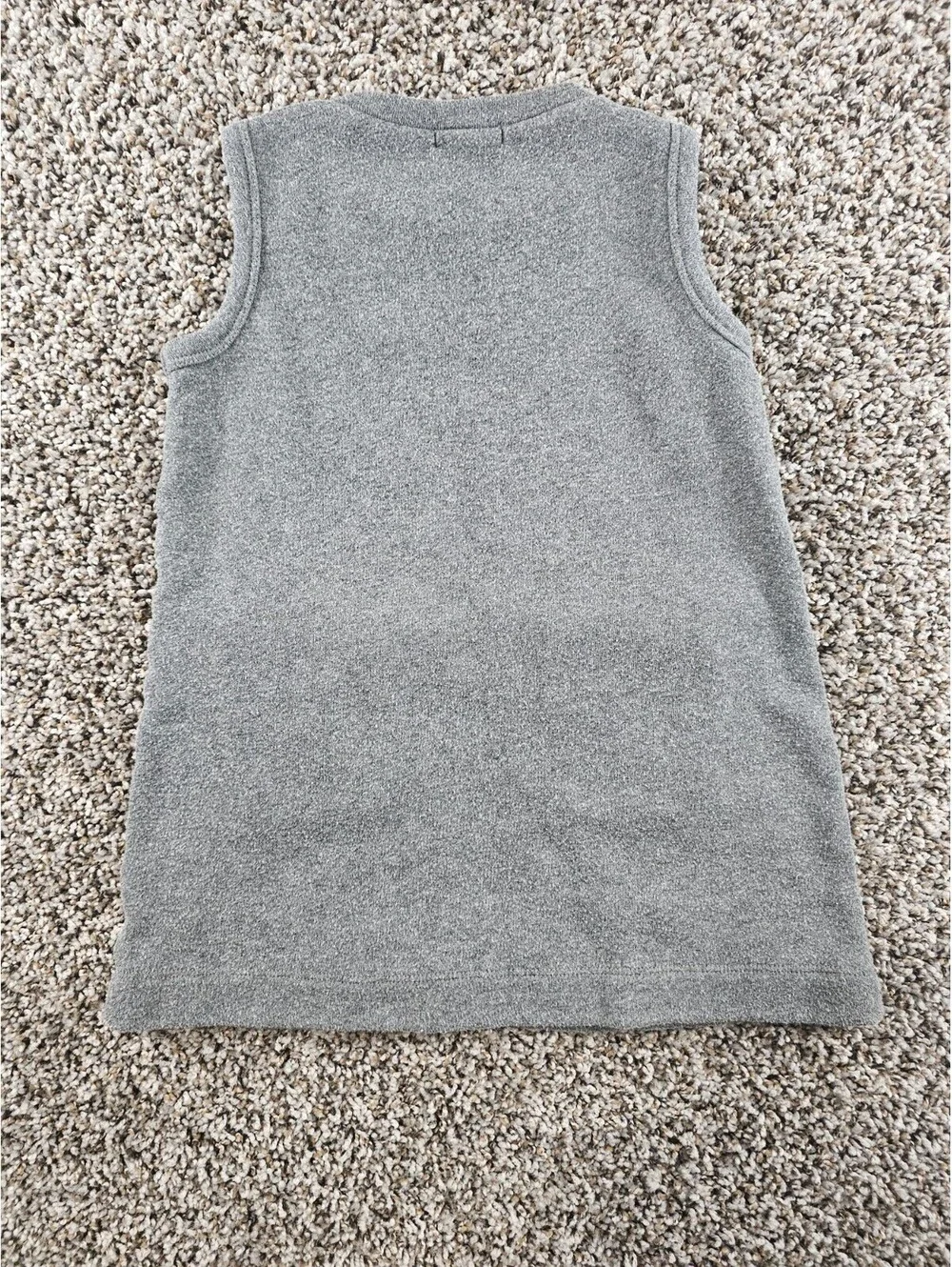 Crewcuts J Crew Girls Sz 4 Dress Faux Fur Pockets Gray Mod Straight